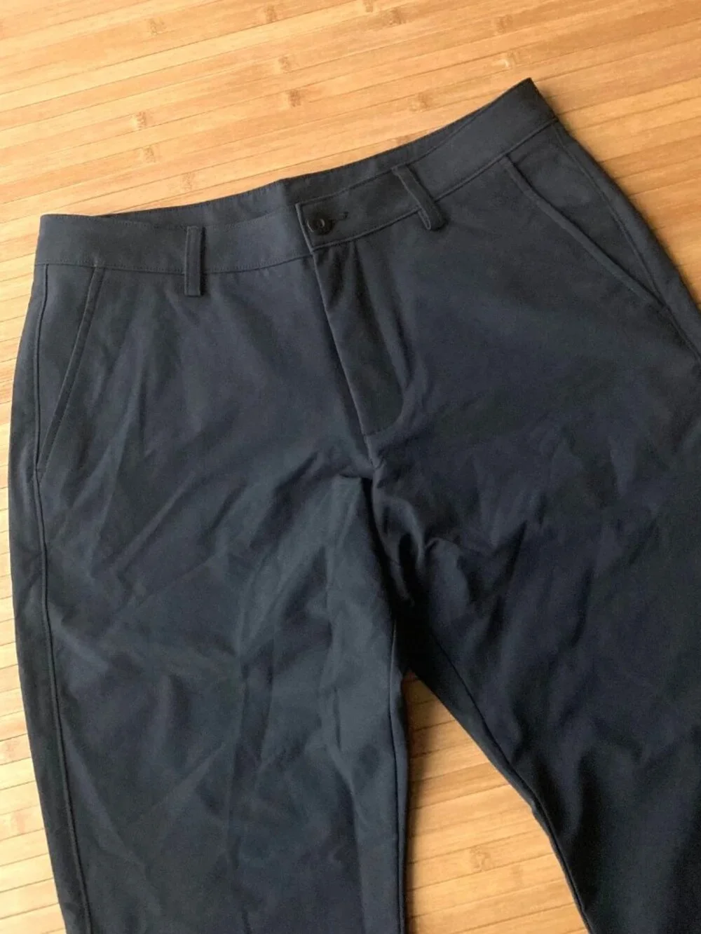 Under Armour UA Tech Golf Pants Straight Leg Mens 34x30 Black 1376625